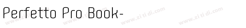 Perfetto Pro Book字体转换